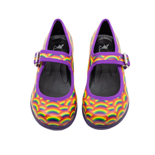 Mary Jane - Rainbow - Rockamilly-Shoes-Vintage