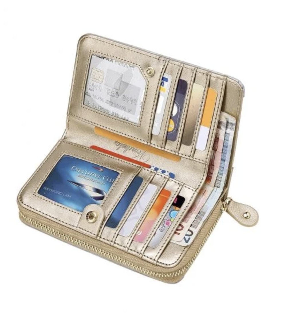 Medium Ziparound Wallet Bistro De Vendula - Rockamilly-Bags & Purses-Vintage