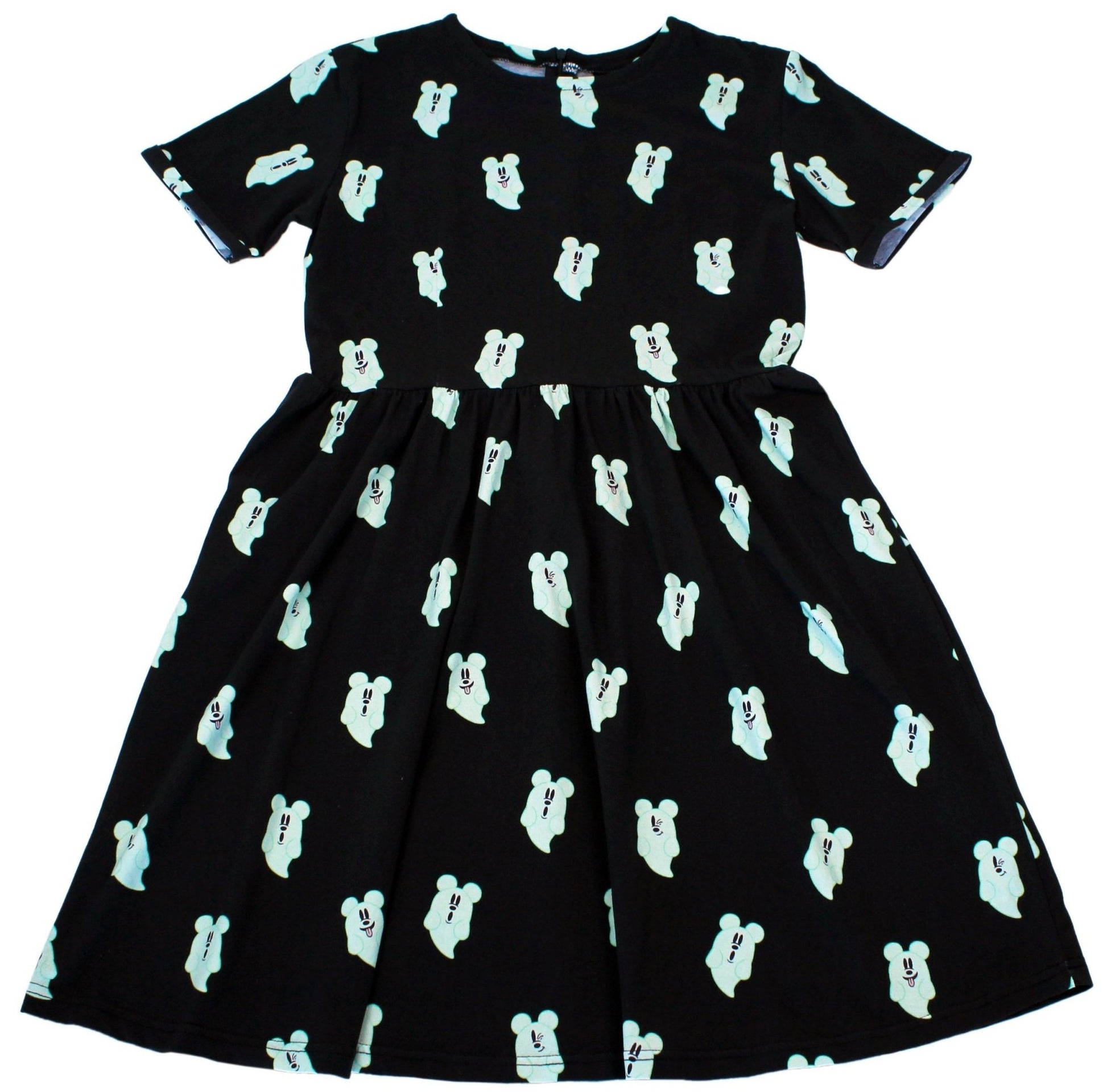 Mickey Mouse Ghost Dress - Rockamilly-Dresses-Vintage