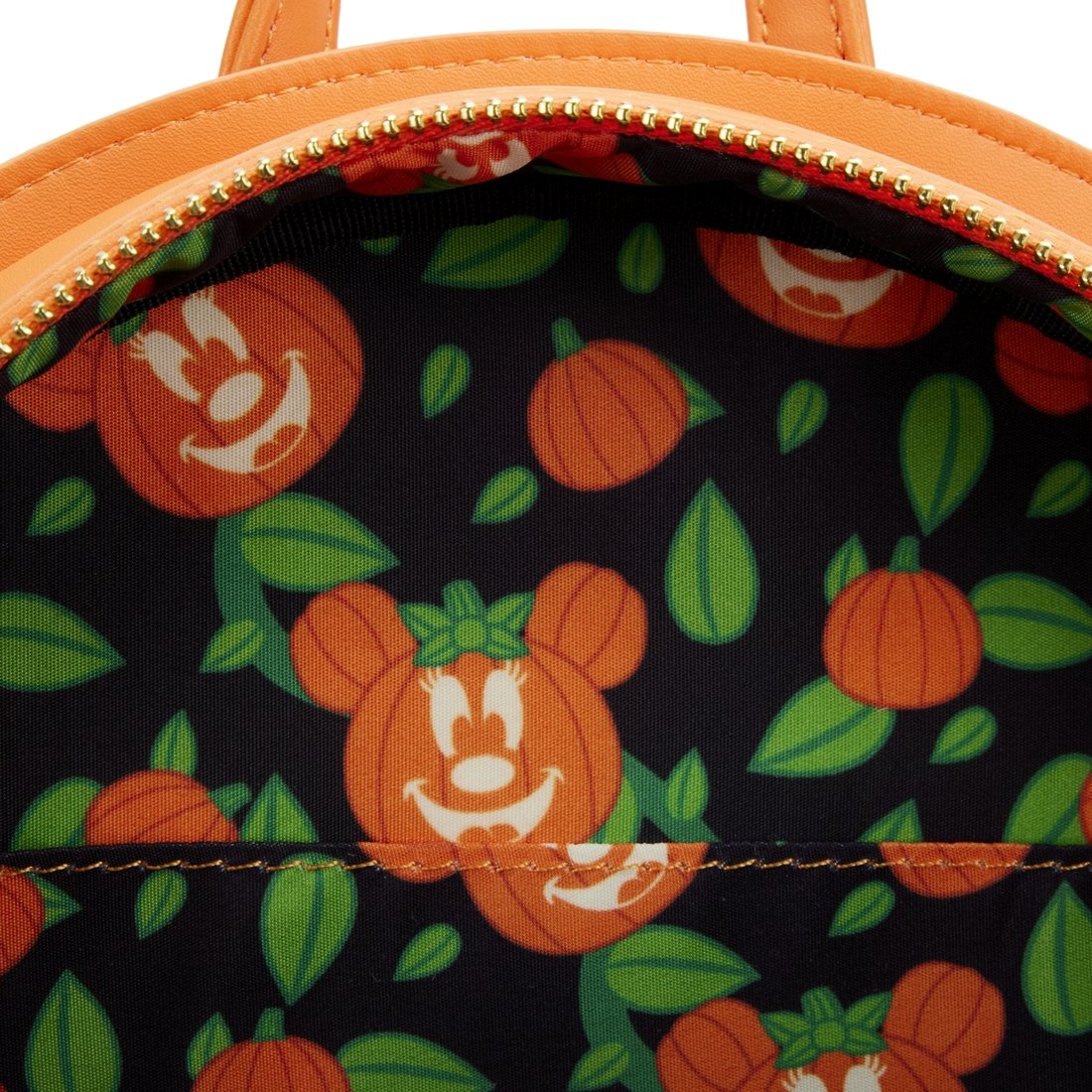 Minnie Pumpkin Glow Face Mini Backpack - Rockamilly-Bags & Purses-Vintage