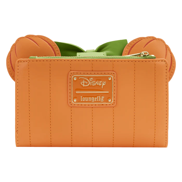 Minnie Pumpkin Glow Face Wallet - Rockamilly-Bags & Purses-Vintage