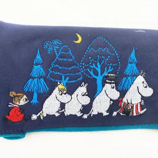 Moomin Blue Forest Gloves - Rockamilly-Accessories-Vintage
