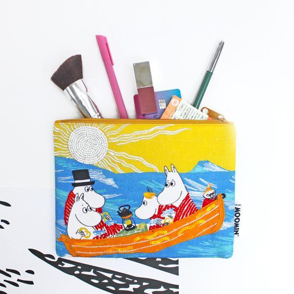 Moomin Ocean Large Pouch - Rockamilly-Bags & Purses-Vintage