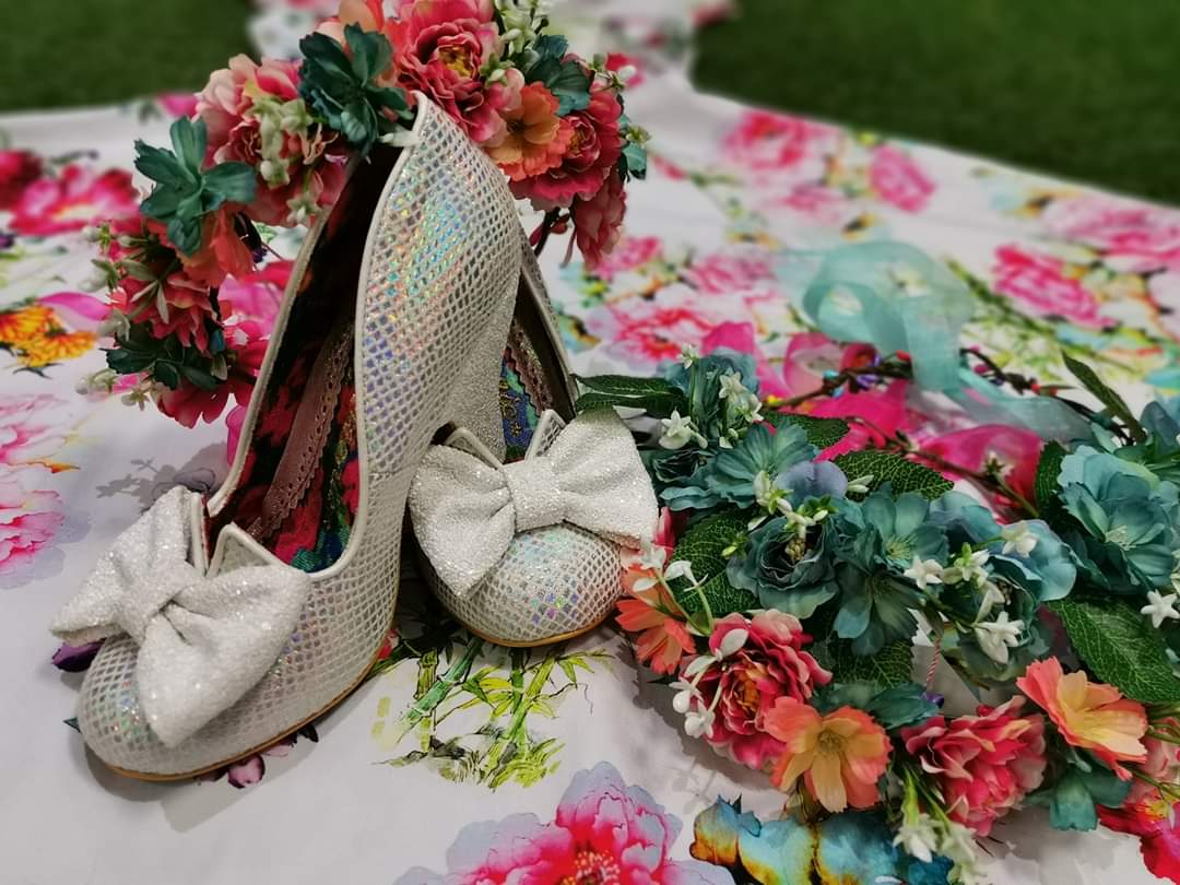 Nick of Time Mermaid Iridescent EXCLUSIVE - Rockamilly-Shoes-Vintage