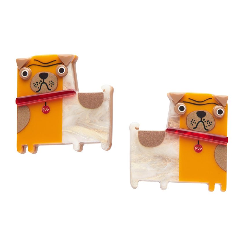 Order of the Pug Hair Clips - Rockamilly-Jewellery-Vintage