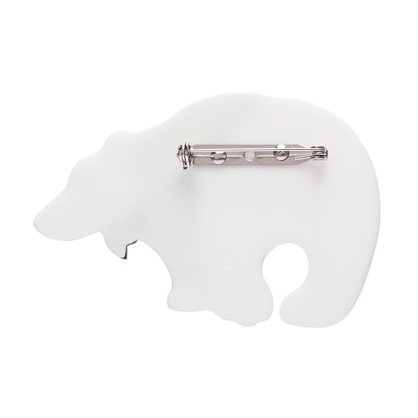 Paulo the Polar Bear Brooch - Rockamilly-Jewellery-Vintage