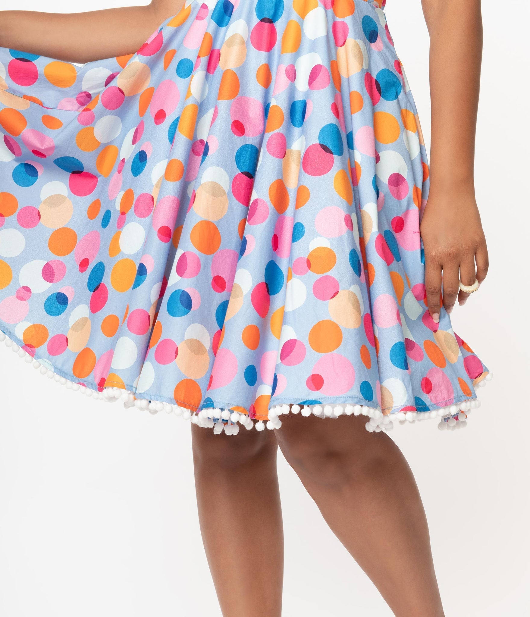 Polka Dots Make Me Over Flare Dress - Rockamilly-Dresses-Vintage