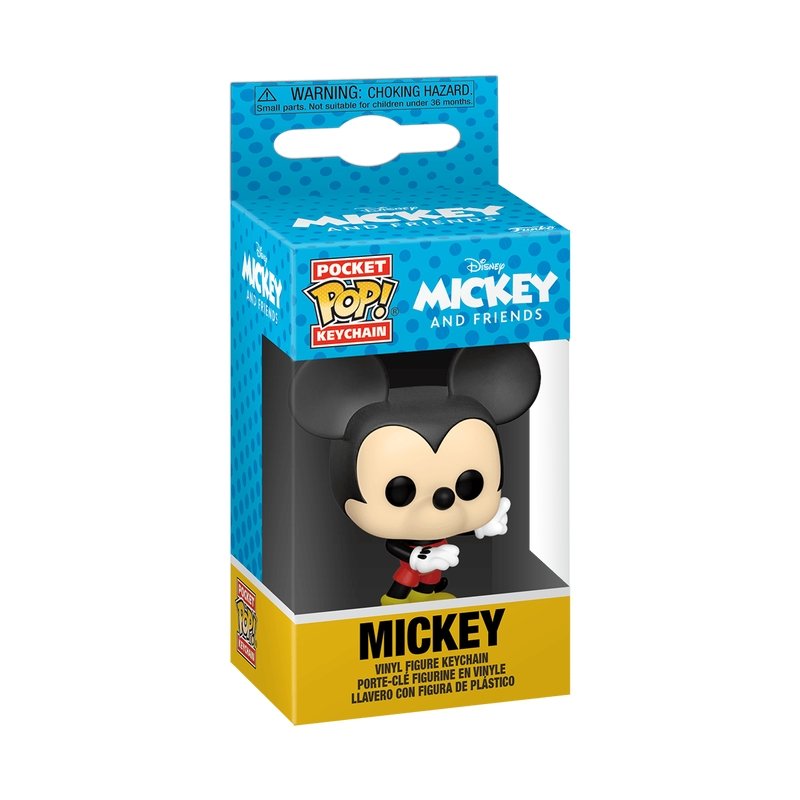 POP! Keychain Disney Classics Mickey - Rockamilly-POP-Vintage