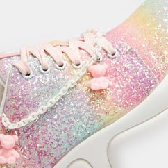 Popping Candy Glitter Trainers - Rockamilly-Shoes-Vintage