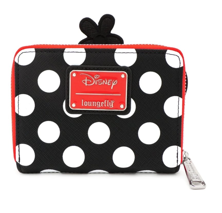 Positively Minnie Polka Dot Zip Around Wallet - Rockamilly-Bags & Purses-Vintage