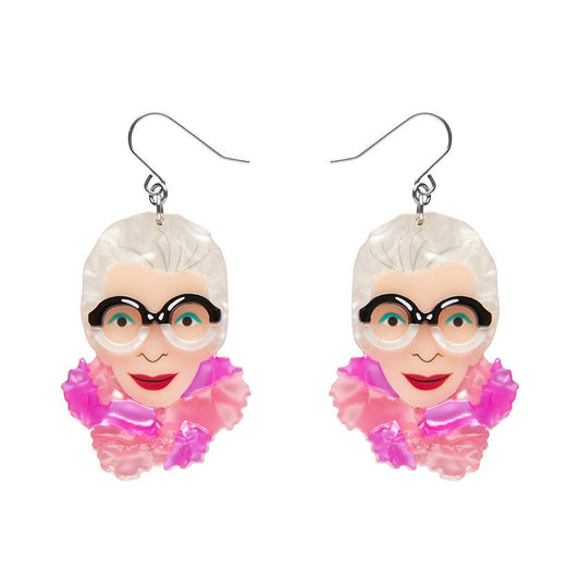 Pretty in Pom Poms Iris Drop Earrings - Rockamilly-Jewellery-Vintage