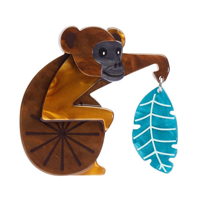 Princely Primate Brooch - Rockamilly-Jewellery-Vintage