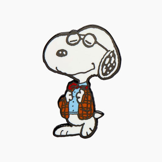 Professor Snoopy Enamel Pin - Rockamilly-Jewellery-Vintage