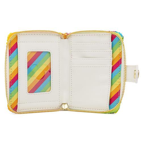 Rainbow Sequin Minnie Wallet - Rockamilly-Bags & Purses-Vintage
