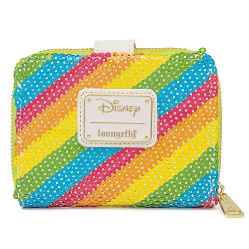 Rainbow Sequin Minnie Wallet - Rockamilly-Bags & Purses-Vintage