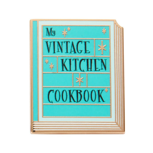 Recipes for Success Enamel Pin - Rockamilly-Jewellery-Vintage