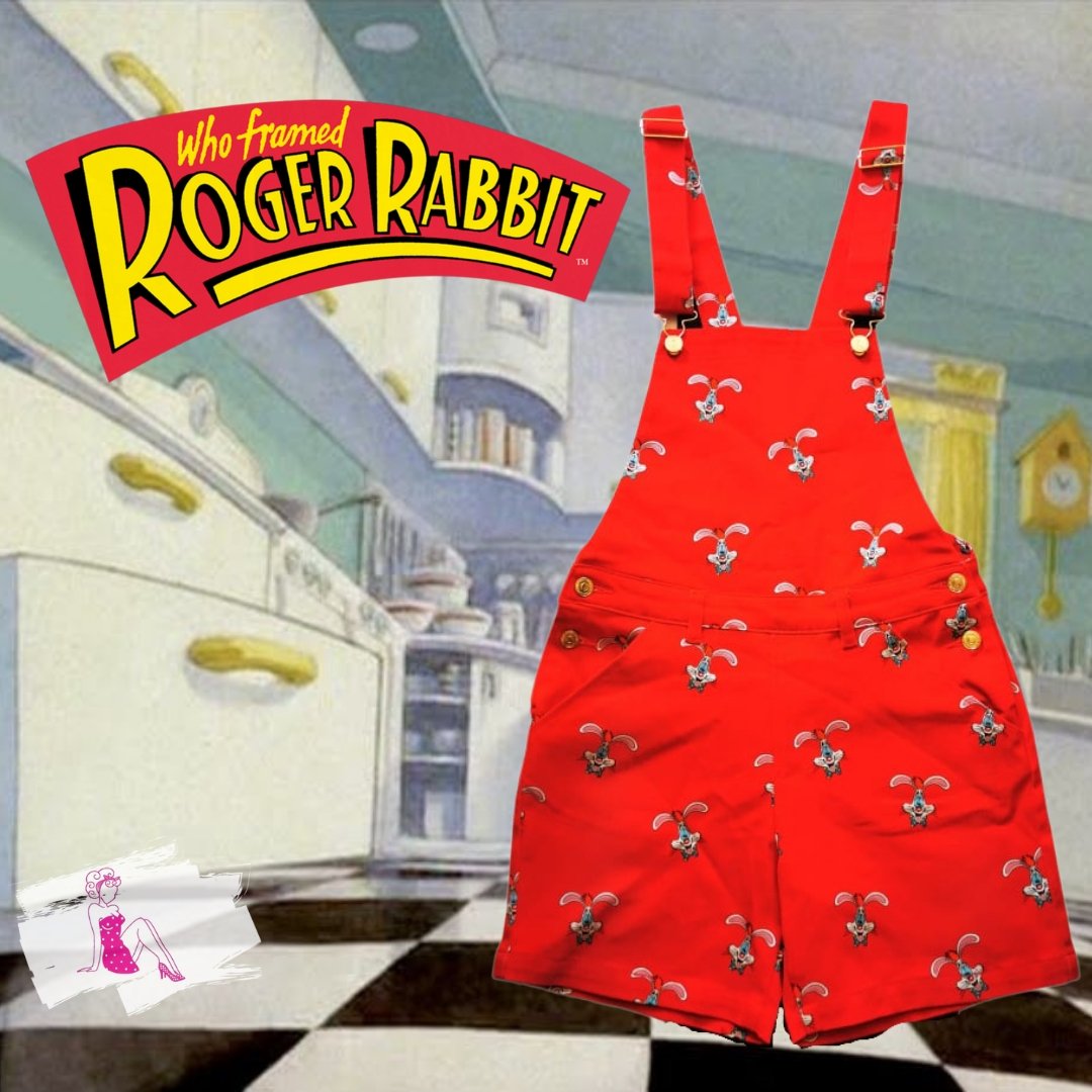 Roger Rabbit Shorts Overalls – Rockamilly