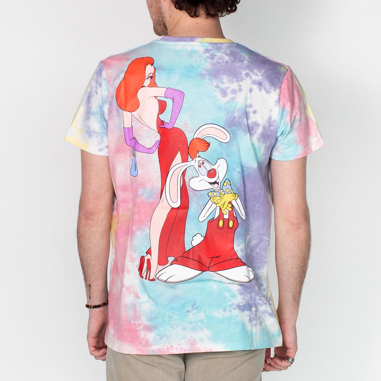 Roger Rabbit Tie-Dye T-Shirt - Rockamilly-Tops-Vintage