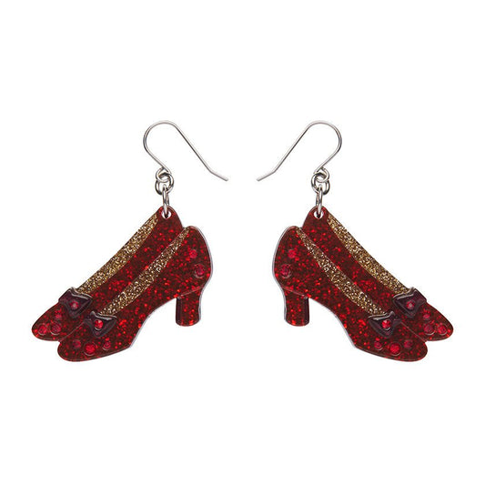 Ruby Slippers Earrings - Rockamilly-Jewellery-Vintage