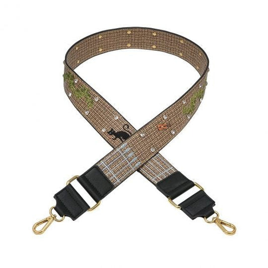 Sherlock Detective Agency Wide Shoulder Strap - Rockamilly-Bags & Purses-Vintage