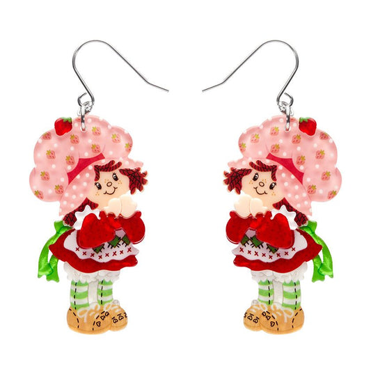 Simple Strawberry Pleasures Drop Earrings - Rockamilly-Jewellery-Vintage