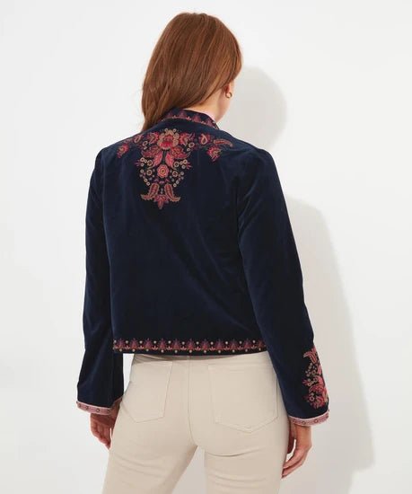 Simply Stunning Embroidered Boutique Jacket - Rockamilly-Jackets & Coats-Vintage