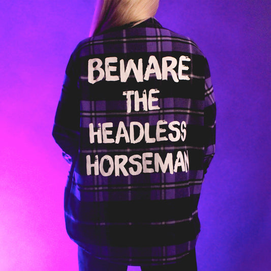 Sleepy Hollow Headless Horseman Flannel - Rockamilly-Tops & Blouses-Vintage