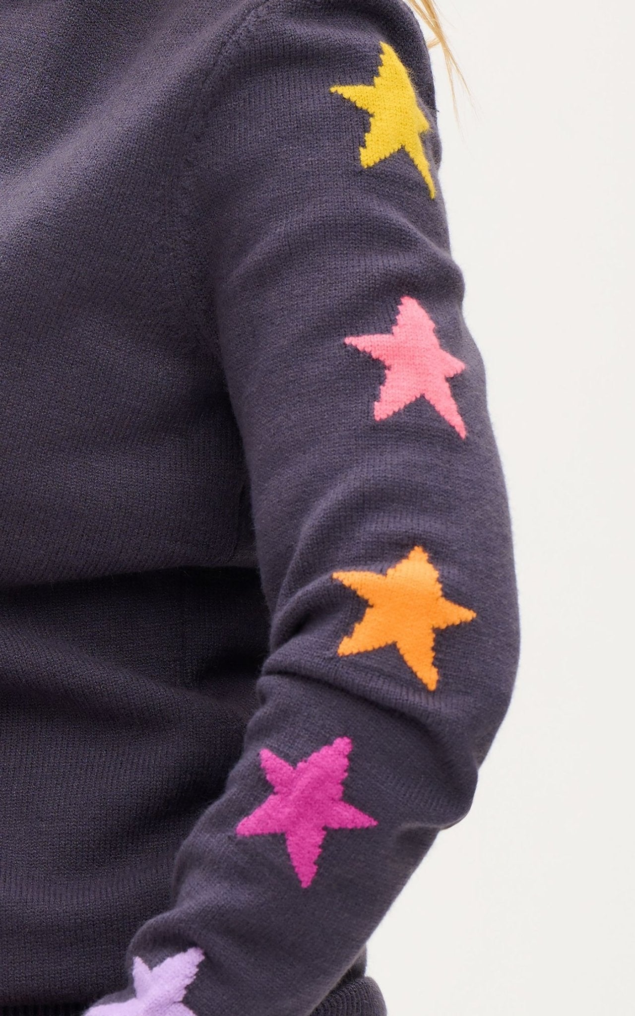 Stacey Jumper - Star Sleeve - Rockamilly-Knitwear-Vintage