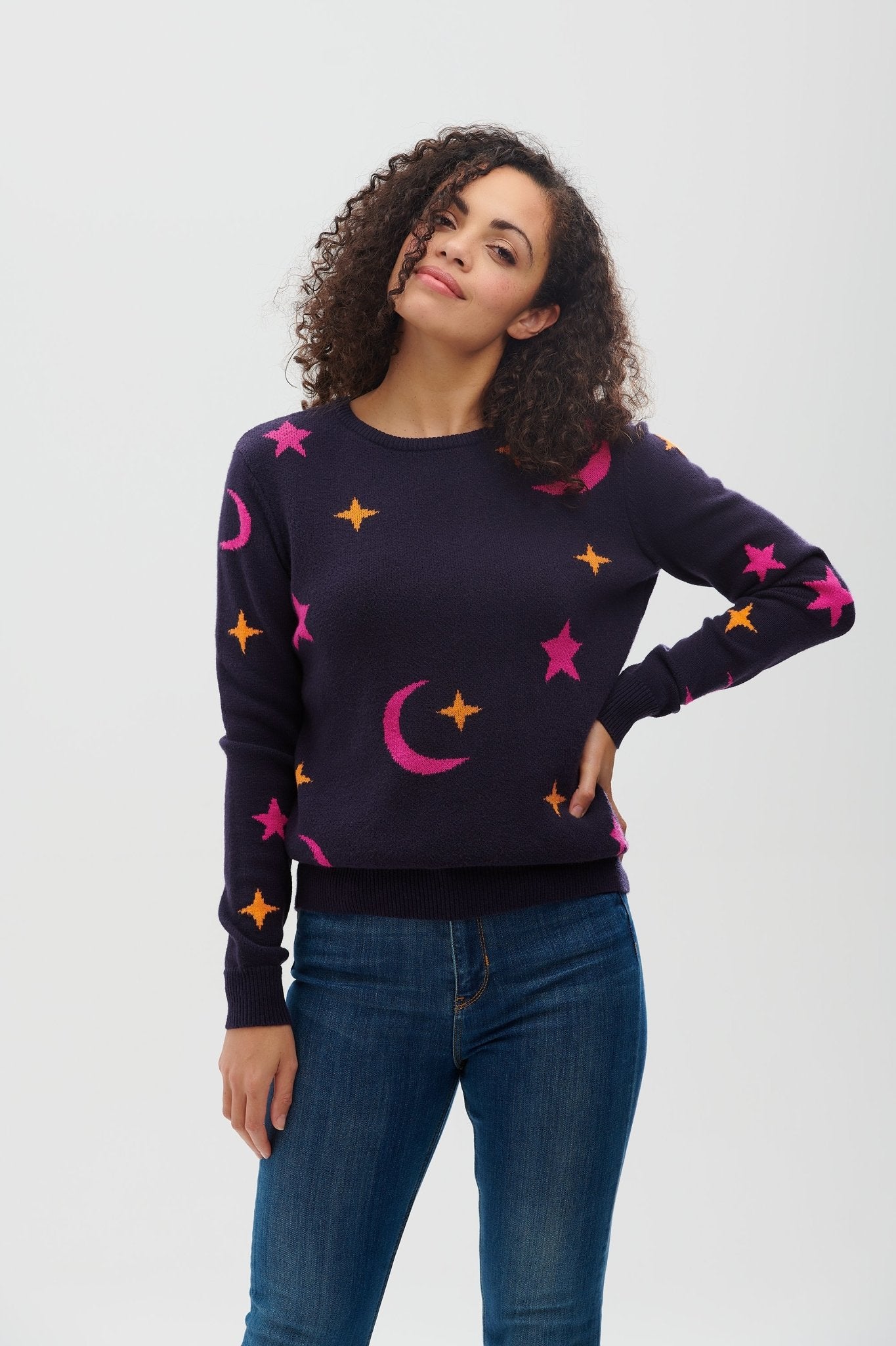 Moon and shop stars sweater