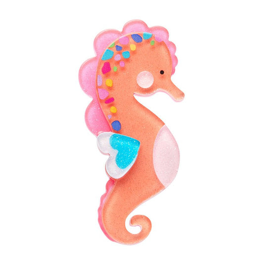 Stevie the Seahorse Brooch - Rockamilly-Jewellery-Vintage