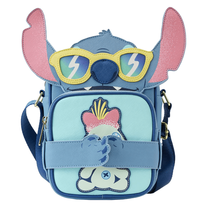 Stitch Beach Day Crossbuddy Bag - Rockamilly-Bags & Purses-Vintage