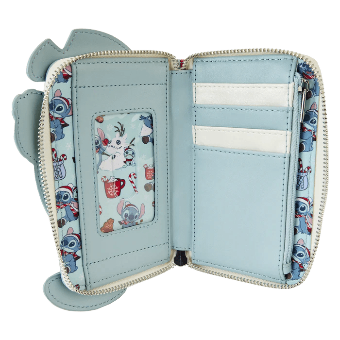 Stitch Holiday Zip Around Wallet - Rockamilly-Bags & Purses-Vintage