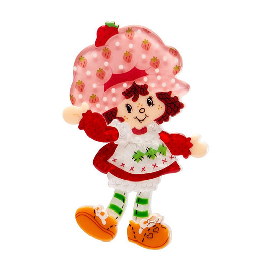 Strawberry Shortcake Brooch - Rockamilly-Jewellery-Vintage