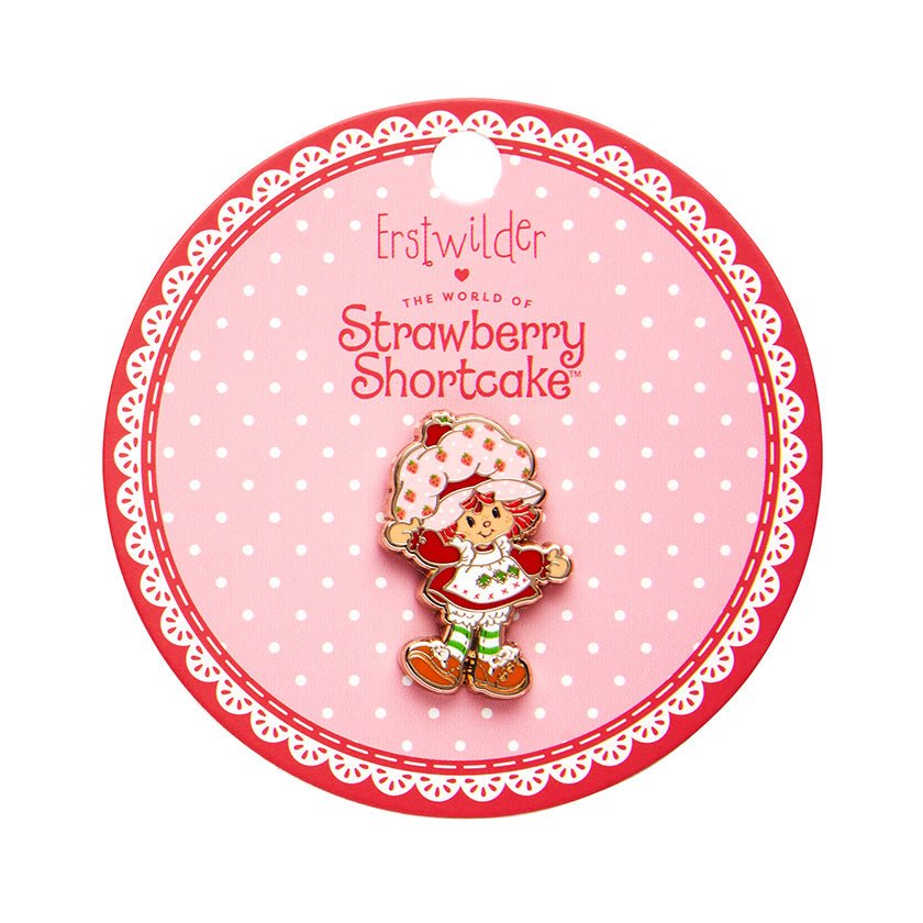 Strawberry Shortcake Enamel Pin - Rockamilly-Jewellery-Vintage