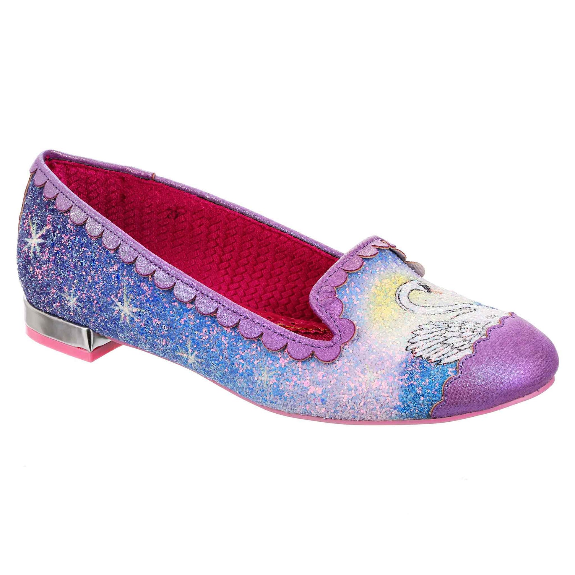 Swan In (Purple) - Rockamilly-Shoes-Vintage