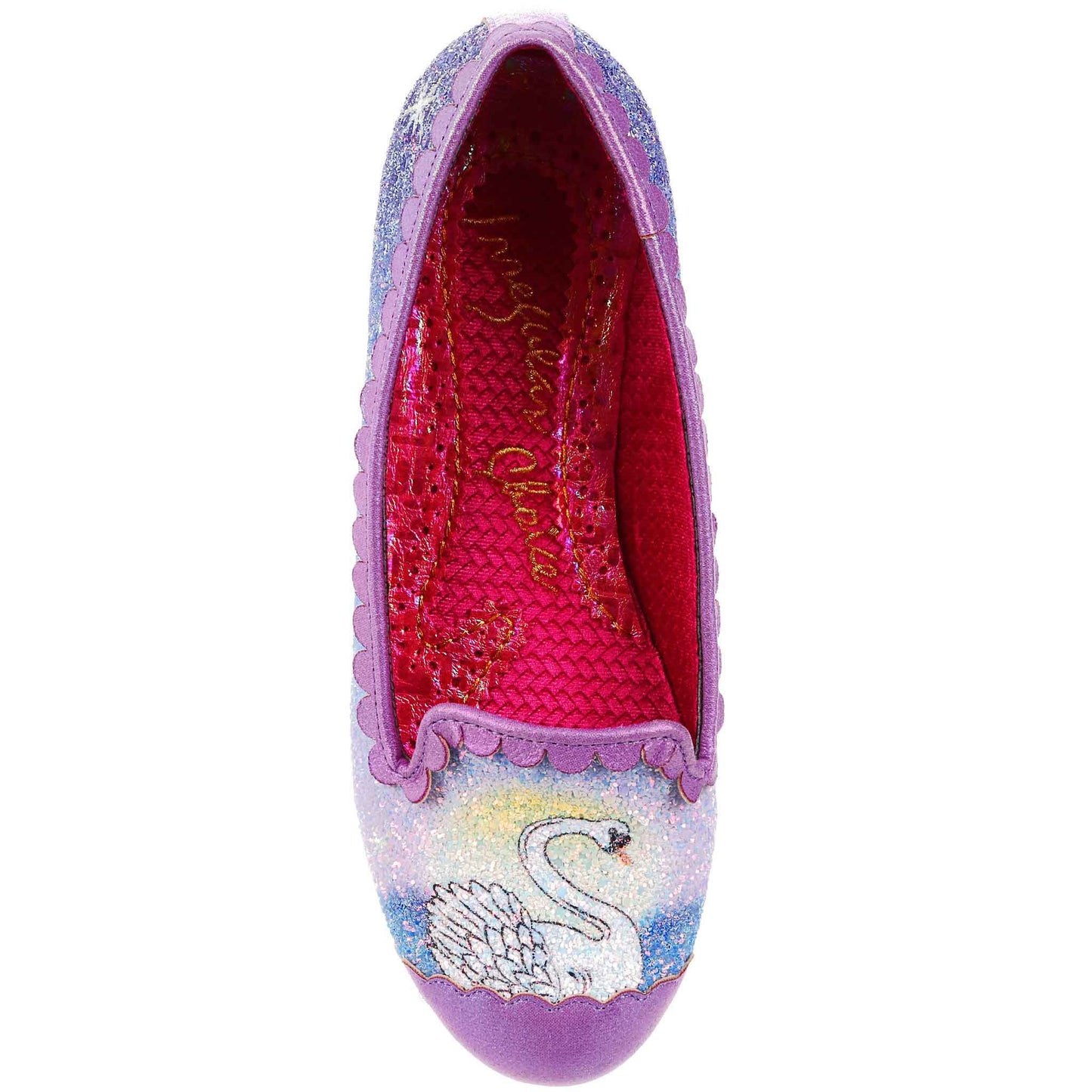 Swan In (Purple) - Rockamilly-Shoes-Vintage