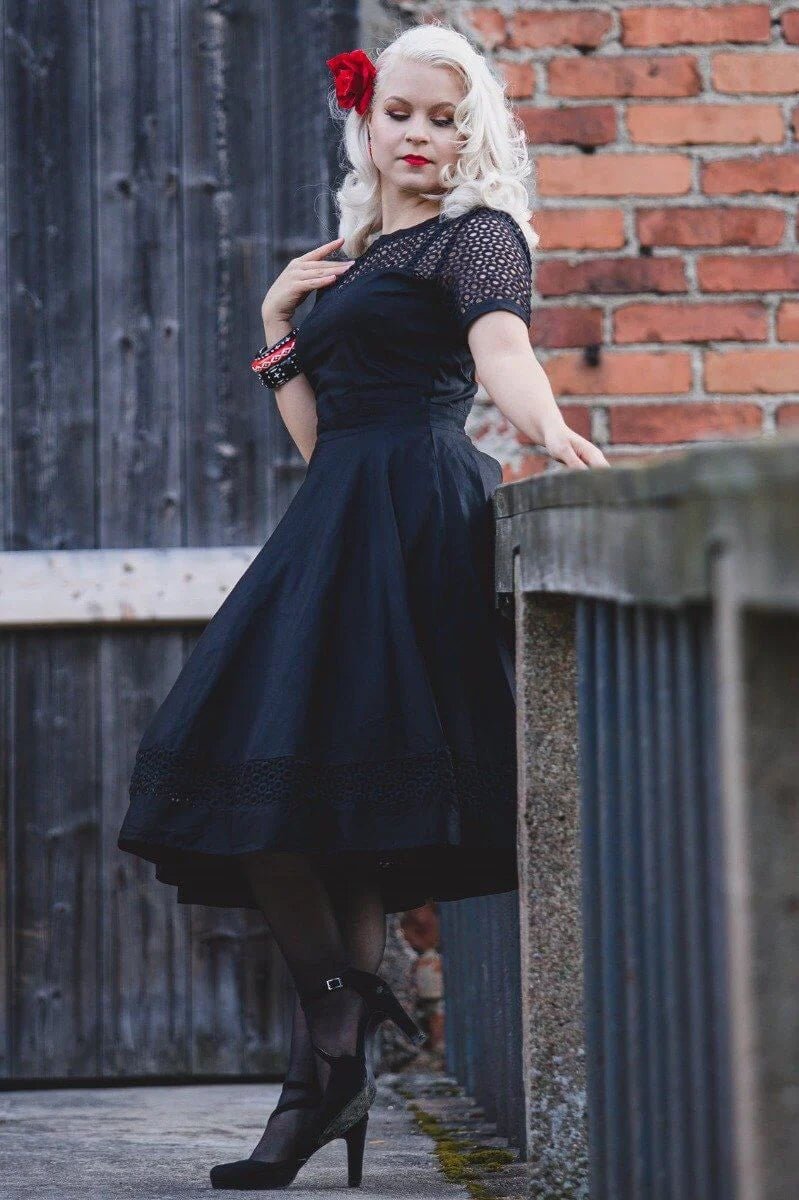 Tess Lace Dress - Rockamilly-Dresses-Vintage