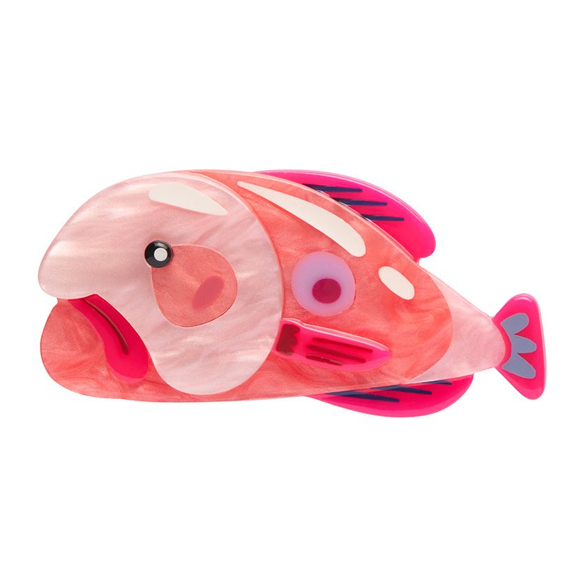 The Blissful Blobfish Brooch - Rockamilly-Jewellery-Vintage