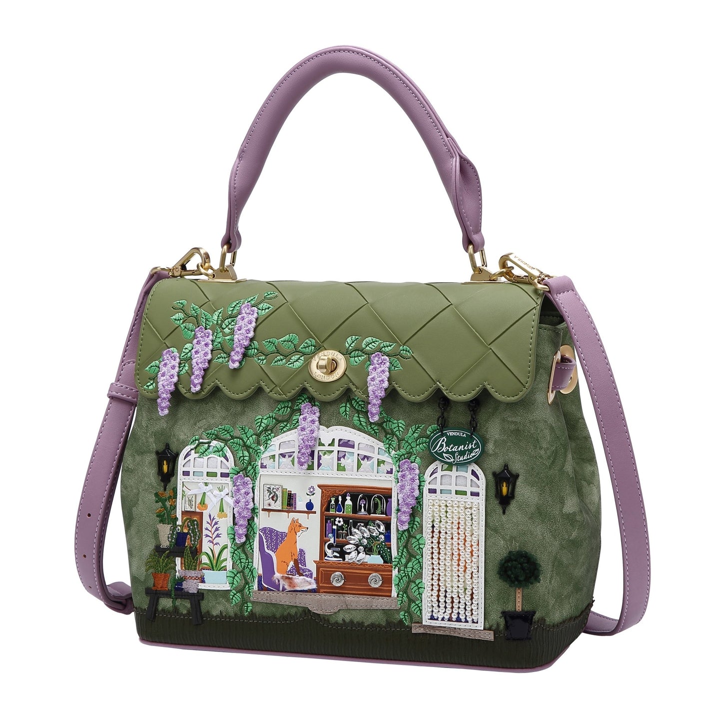 The Botanist Grace Bag - Rockamilly-Bags & Purses-Vintage