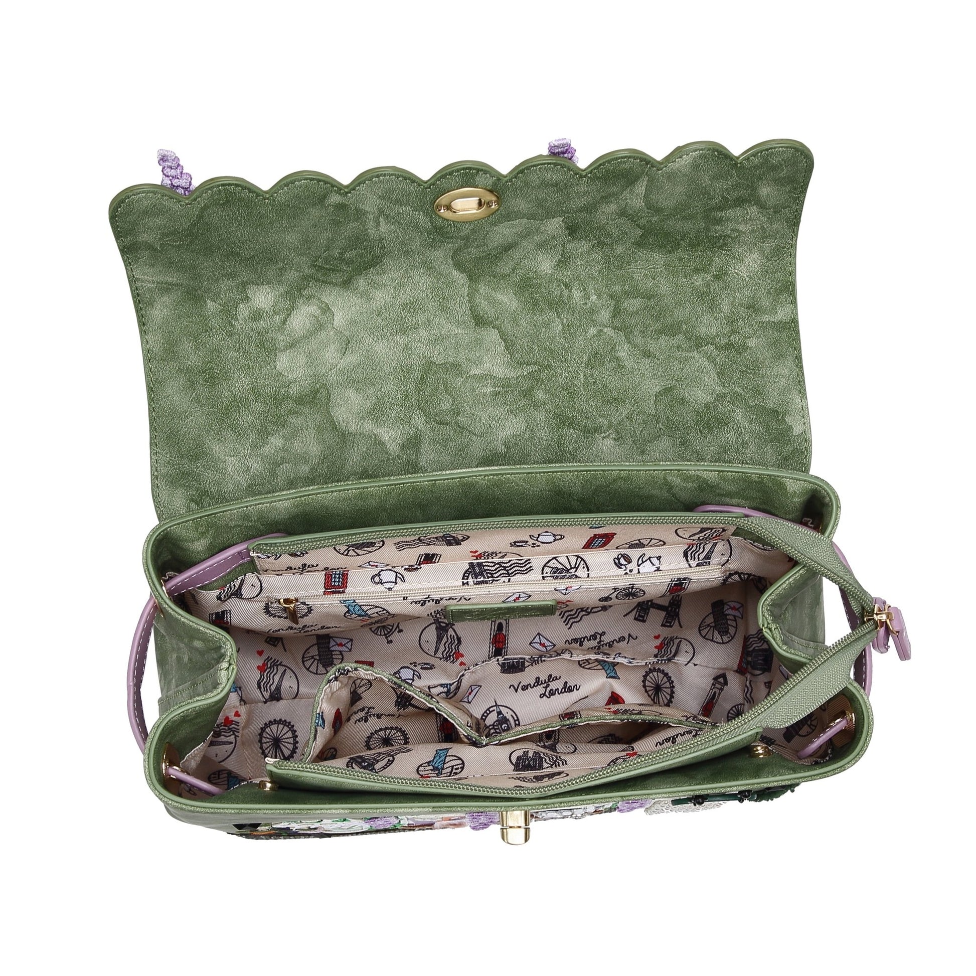 The Botanist Grace Bag - Rockamilly-Bags & Purses-Vintage