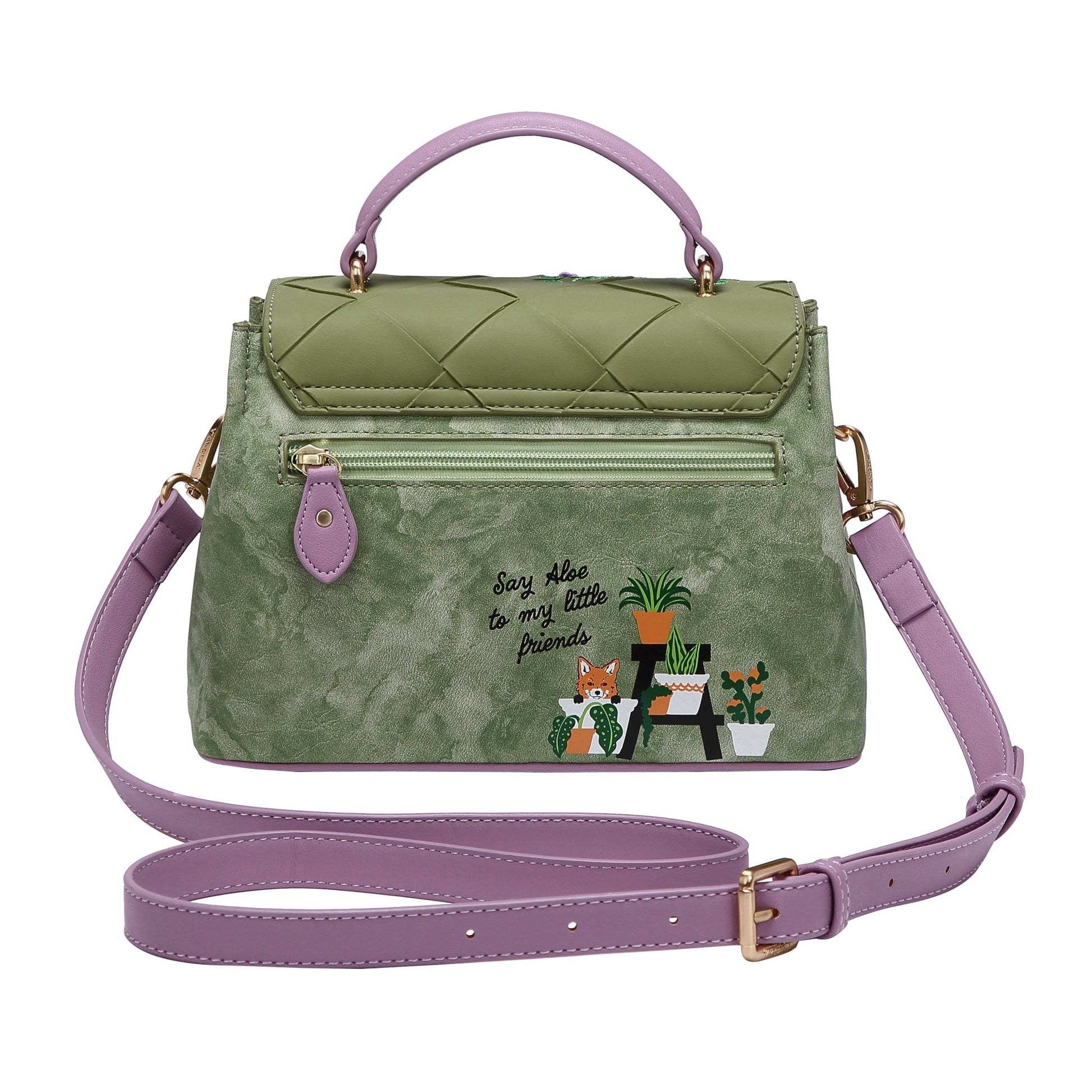 The Botanist Mini Grace Bag - Rockamilly-Bags & Purses-Vintage