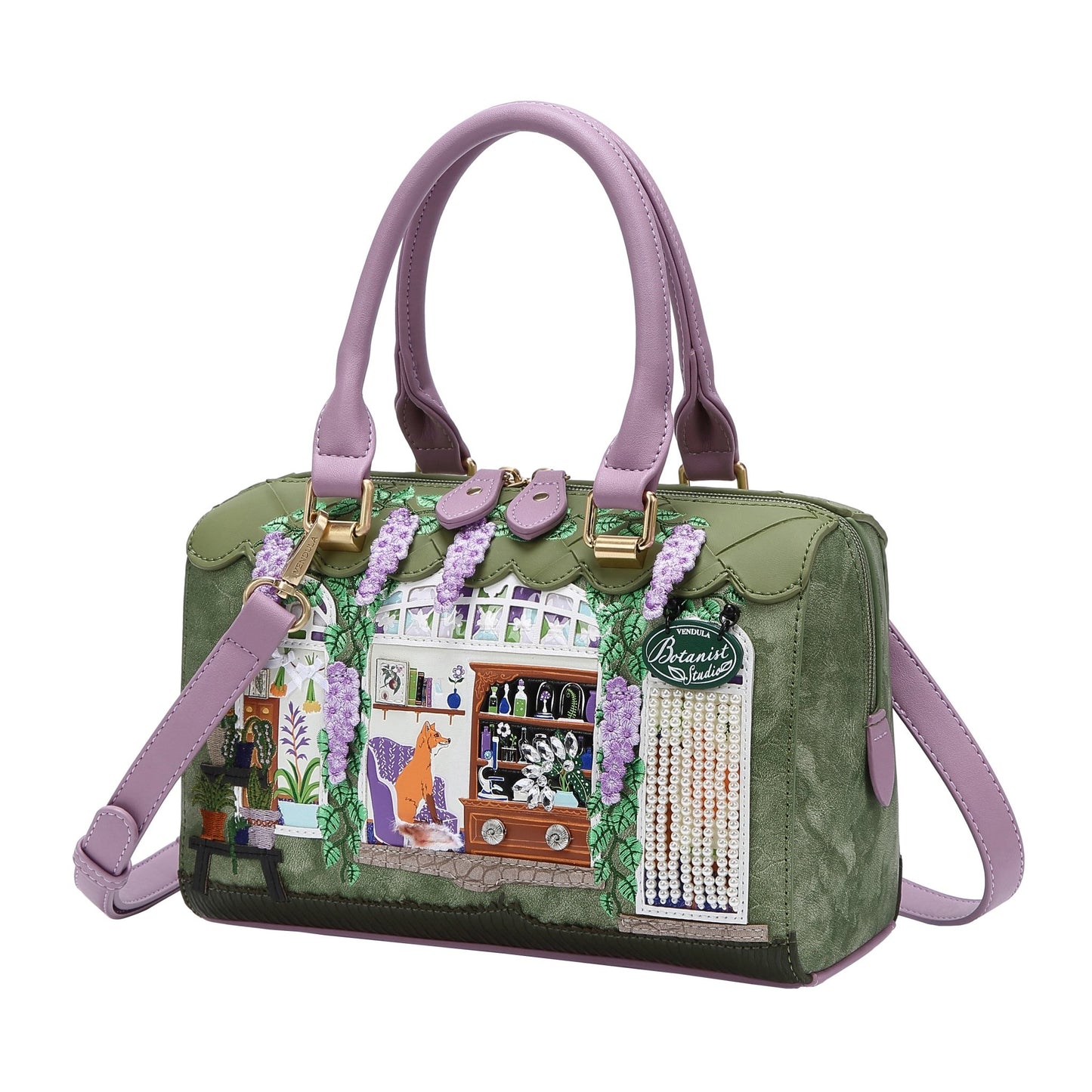 The Botanist Speedy Bowler - Rockamilly-Bags & Purses-Vintage