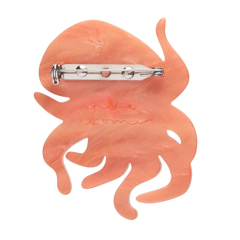 The Busy Blue-Ringer Octopus Brooch - Rockamilly-Jewellery-Vintage