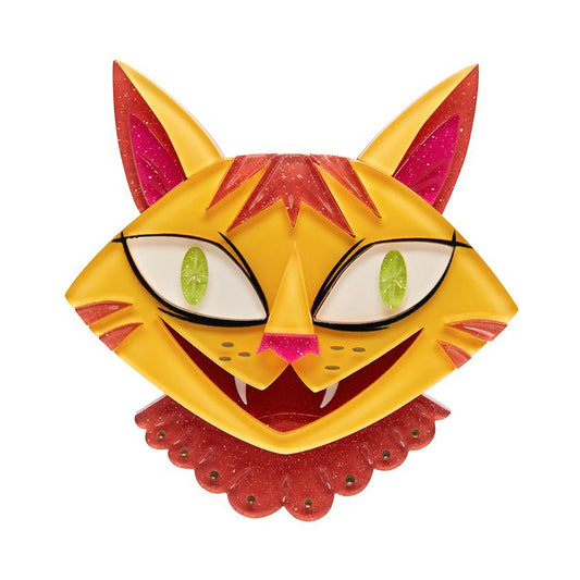 The Cheshire Cat Brooch - Rockamilly-Jewellery-Vintage