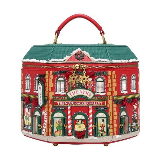 The Christmas Theatre Cora Bag - (Limited Edition) - Rockamilly-Bags & Purses-Vintage