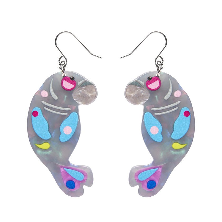 The Dutiful Dugong Drop Earrings - Rockamilly-Jewellery-Vintage