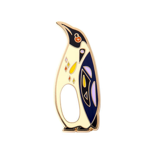 The Emboldened Emperor Penguin Enamel Pin - Rockamilly-Jewellery-Vintage