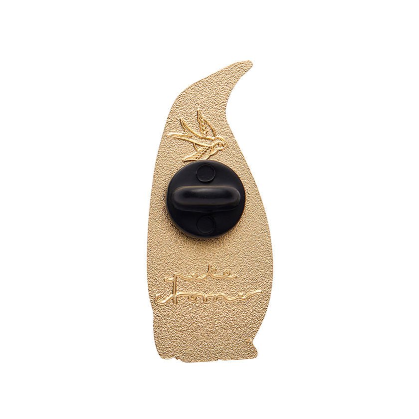 The Emboldened Emperor Penguin Enamel Pin - Rockamilly-Jewellery-Vintage