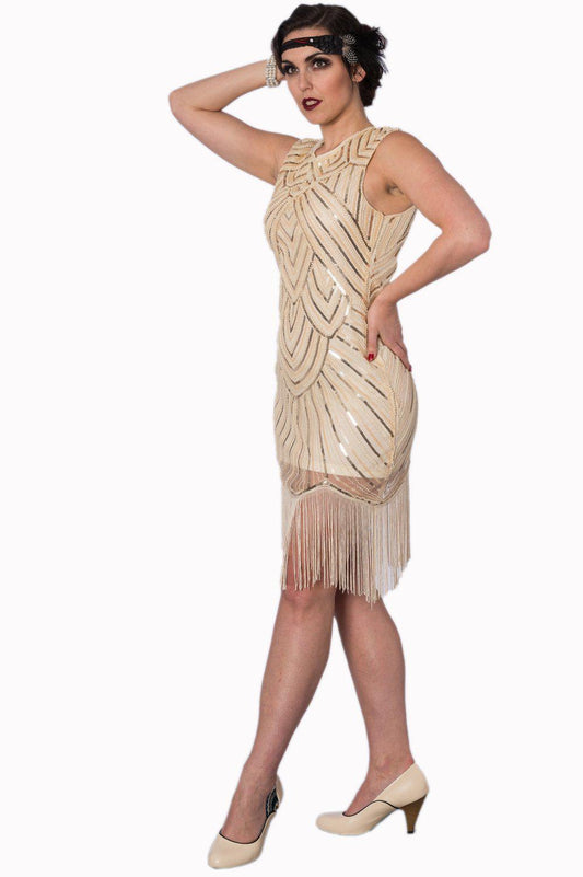The Great Gatsby 20s Dress - Rockamilly-Dresses-Vintage