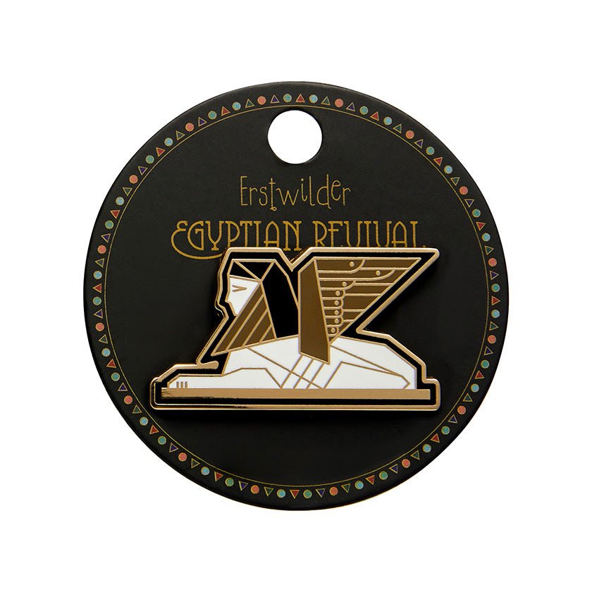 The Great Sphinx Enamel Pin - Rockamilly-Jewellery-Vintage
